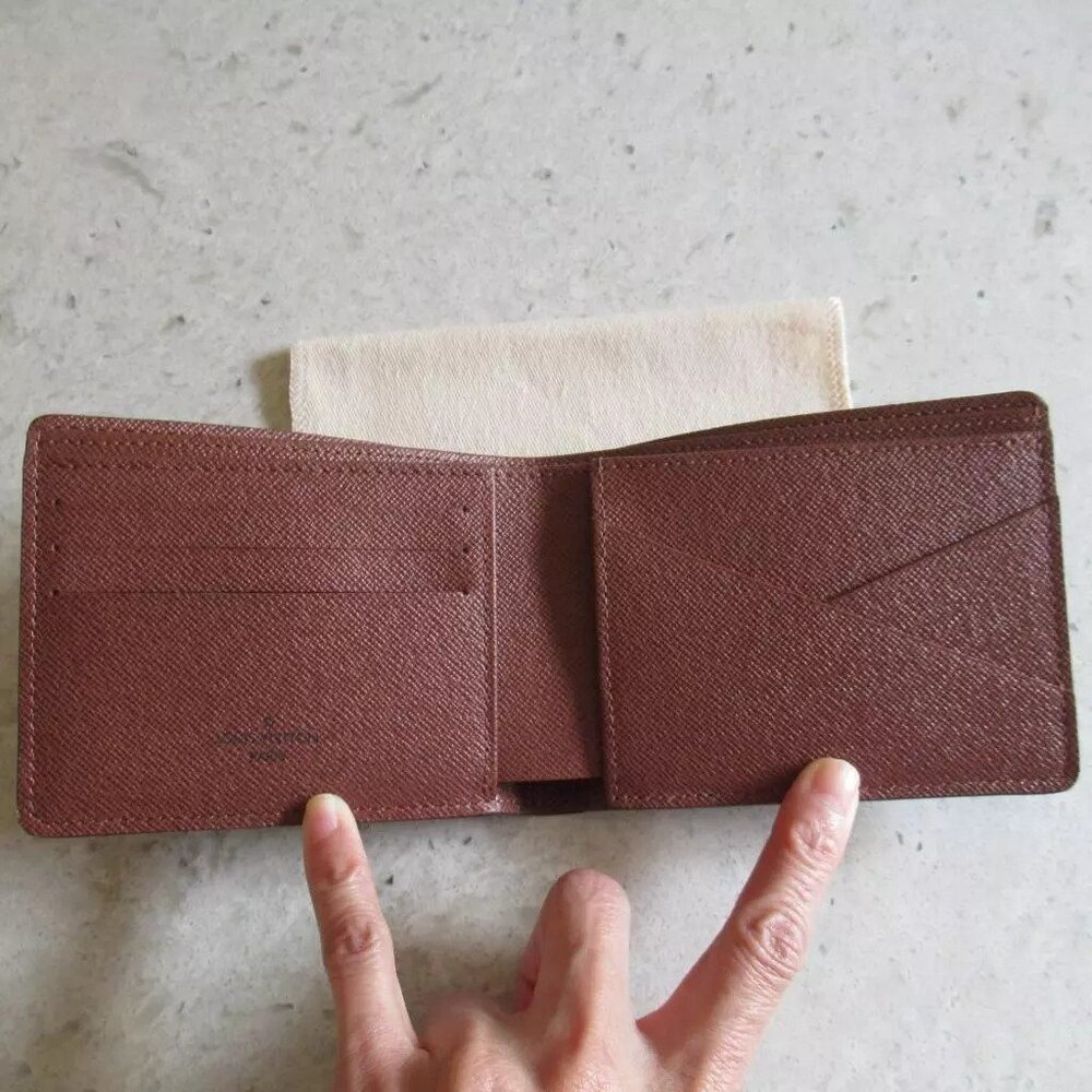 AUTHENTIC Louis Vuitton Monogram Canvas Multiple Card Wallet - Picture 9 of 16